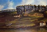 Landscape of the Ornans Region by Gustave Courbet